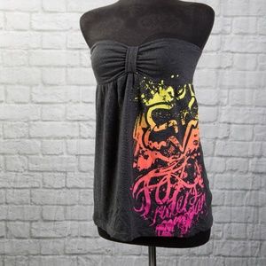 Fox Casual Strapless Top